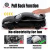 TOKAXI 1/36 Scale Nissan GTR Diecast Model Car, Pull-Back Vehicle NISSAN GTR R35 Toy Car, Gift for Boys and Girls, Matte Black