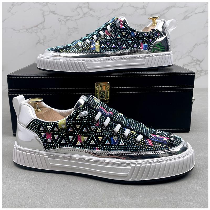 

2024 Men Sneakers Fashion Running Casual Shoes Gold Mens Shoes Comfortable Air Cushion Sport Tennis Shoes Zapatillas de Hombre 38 чёрный