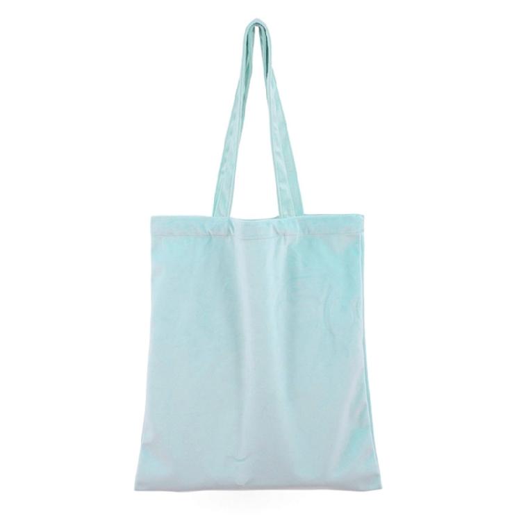 Однотонная сумка через плечо расписанная вручную для DIY универсальная большая сумка для девушки женщины светло-синий 890₽