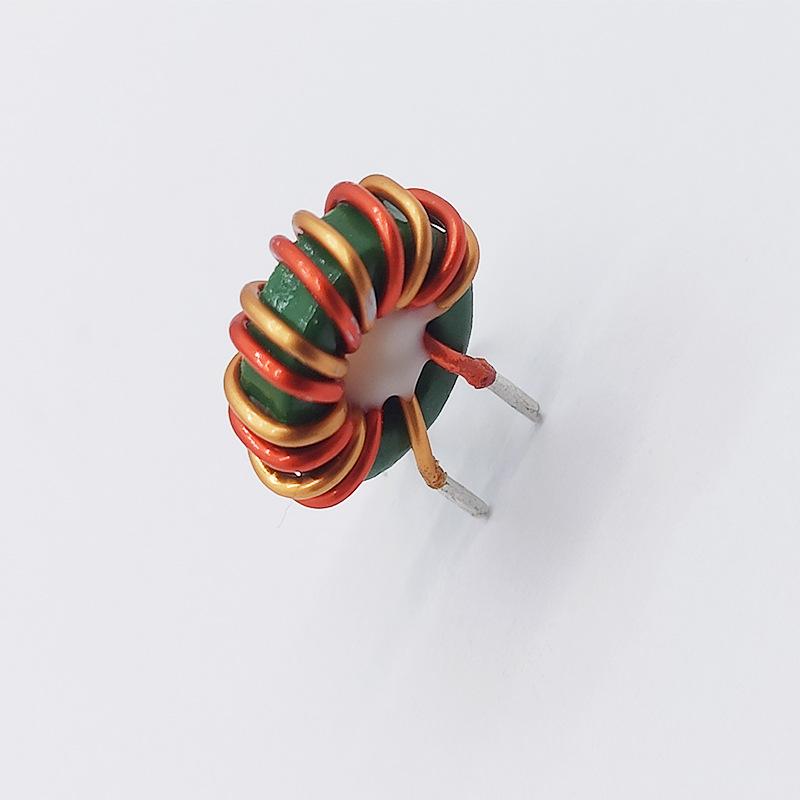 Common Mode Choke Inductor, Ring Type T9*5*3, Red Core, 0.7 Wire, 6 Parallel Turns, 100UH 6A