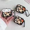 Case For Airpods 1 Pro 3 4 Pro3 2 Pro2 Earphone Cases Cover Cartoon Leopard Print