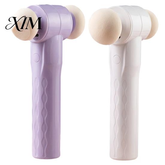 Seamless Foundation Blending Electric Makeup Sponge Applicator, High Frequency Vibration Puff, Travel Friendly Beauty Puff Precise