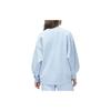 Jordan Solid Color Round Neck Casual Fleece Long Sleeve Sweatshirt Women sweatshirt Blue Gray FB5117-436