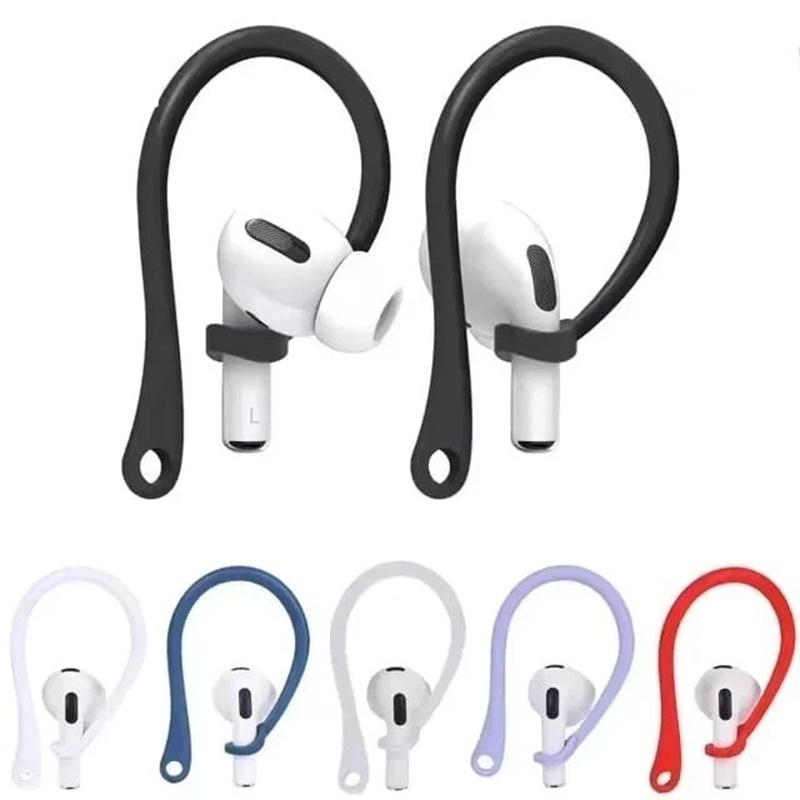 1 Pairs Anti-lost Earhooks For Apple AirPods 4 3 2 1 Silicone Sports Anti-drop Ear Hook For Airpods Pro Wireless Earphone Hooks