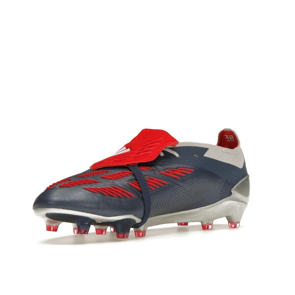 Adidas Predator Elite Foldover Tongue FG Roteiro Pack Unisex Sneakers Blue Tech-Indigo Vivid-Red IE3539