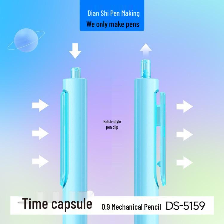 Dianshi DS-5159 Space Capsule 0.9mm Triangular Mechanical Pencil - Durable Lead