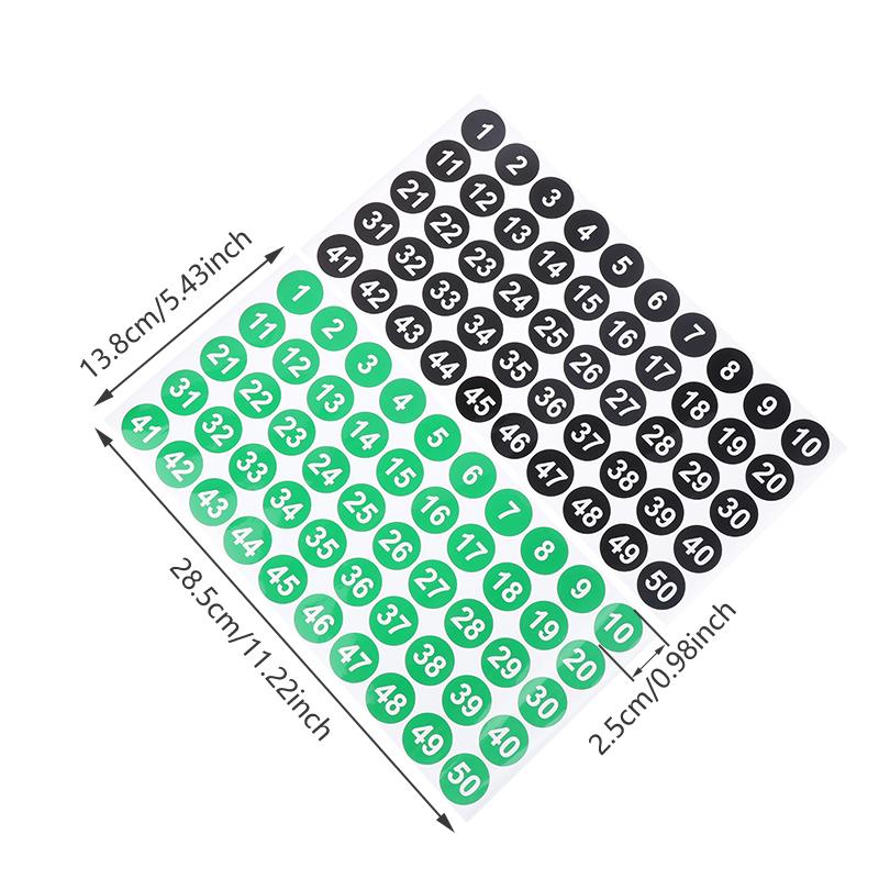 4 arkusze 2,54 cm Naklejki Cyfrowe 1-200 Kolejne Numery Samoprzylepne Etykiety DIY Butelki do Lakieru do Paznokci Zastawa Stołowa Dekoracje do Scrapbookingu