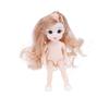 16cm Articulated Fashion Doll 13 Movable Joints Nude Unfinished Body DIY Dress Up Toy Ideal Gift for Girls