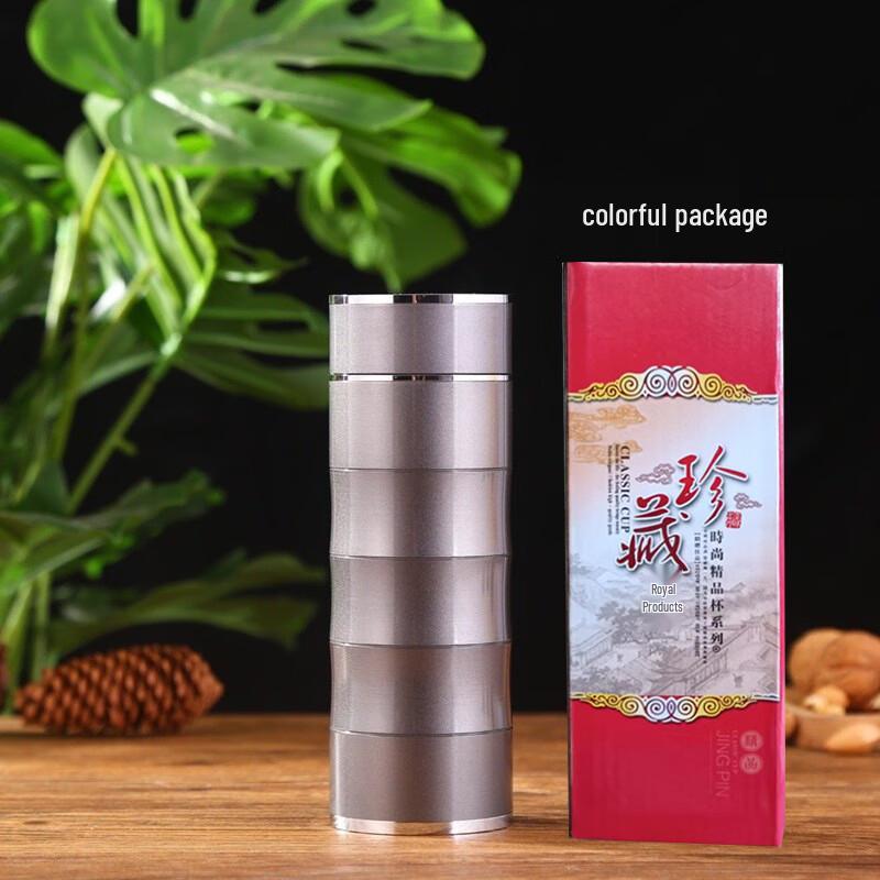 ZISIZ Bamboo Joint Silver Health Cup 301-400ml
