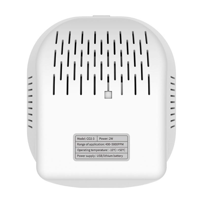 Air Quality Monitor CO2 Detector Air Quality Monitor Temperature and Relative Humidity CO2 Meter NDIR Infrared Meter