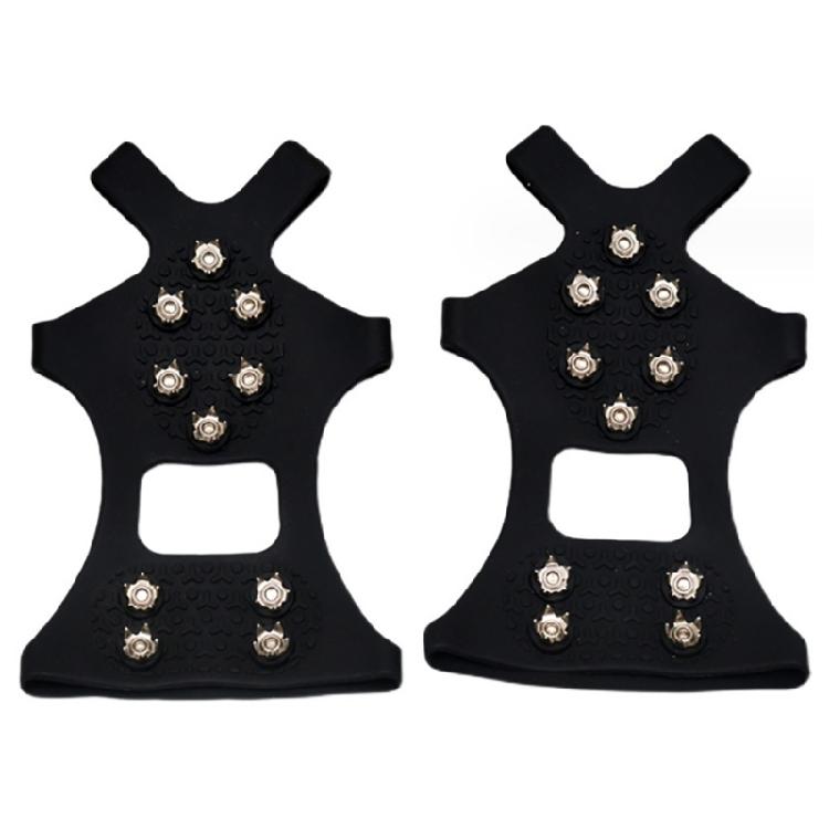 

Anti Slip Traction Cleats for Ice and Snow Steel Ice Spikes Ice Cleats Crampons