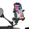 Motorcycle Phone Bracket Handlebar Tablet Stand Holder Cradle for Gym Tread-Mill