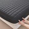 Waterproof Quilted Fitted Sheet: Urine-Proof Solid Color Mattress Protector