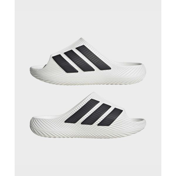 adidas Purechill Comfortable Slide Sandals Unisex Footwear White Black KI0054