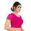 Women's Round Neck Stitched Blouse Indian Bollywood Readymade Ethnic Choli