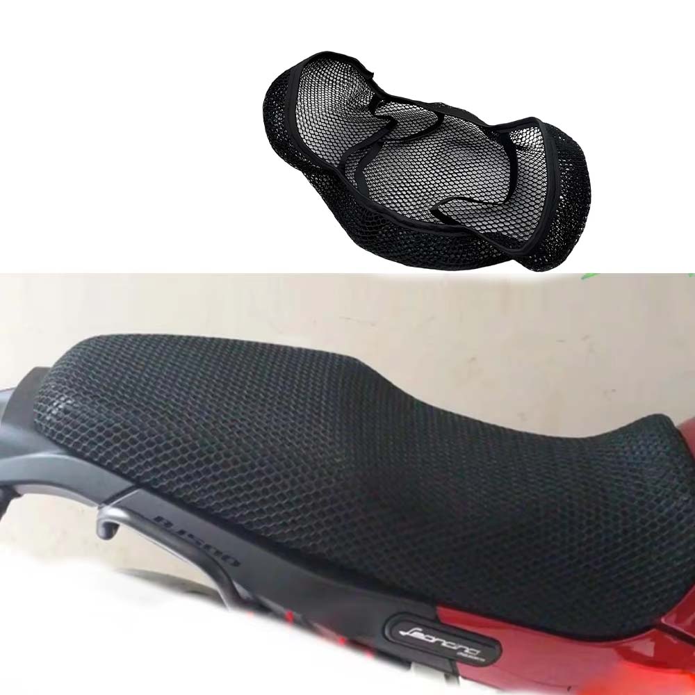 For Benelli Leoncino 800 BJ800 BJ250 BJ500 Motorcycle Mesh Breathable Seat Cushion Saddle Non-Slip Protection Seat Cover
