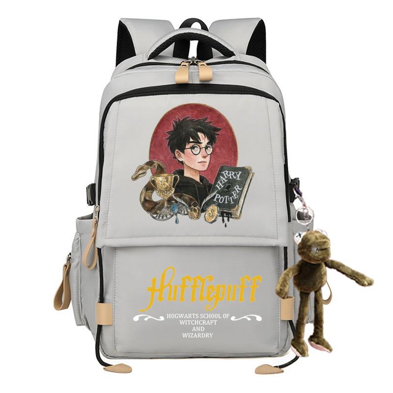 Harry Potter Cartoon Schoolbag Junior High School Girls High Value Niche Backpack
