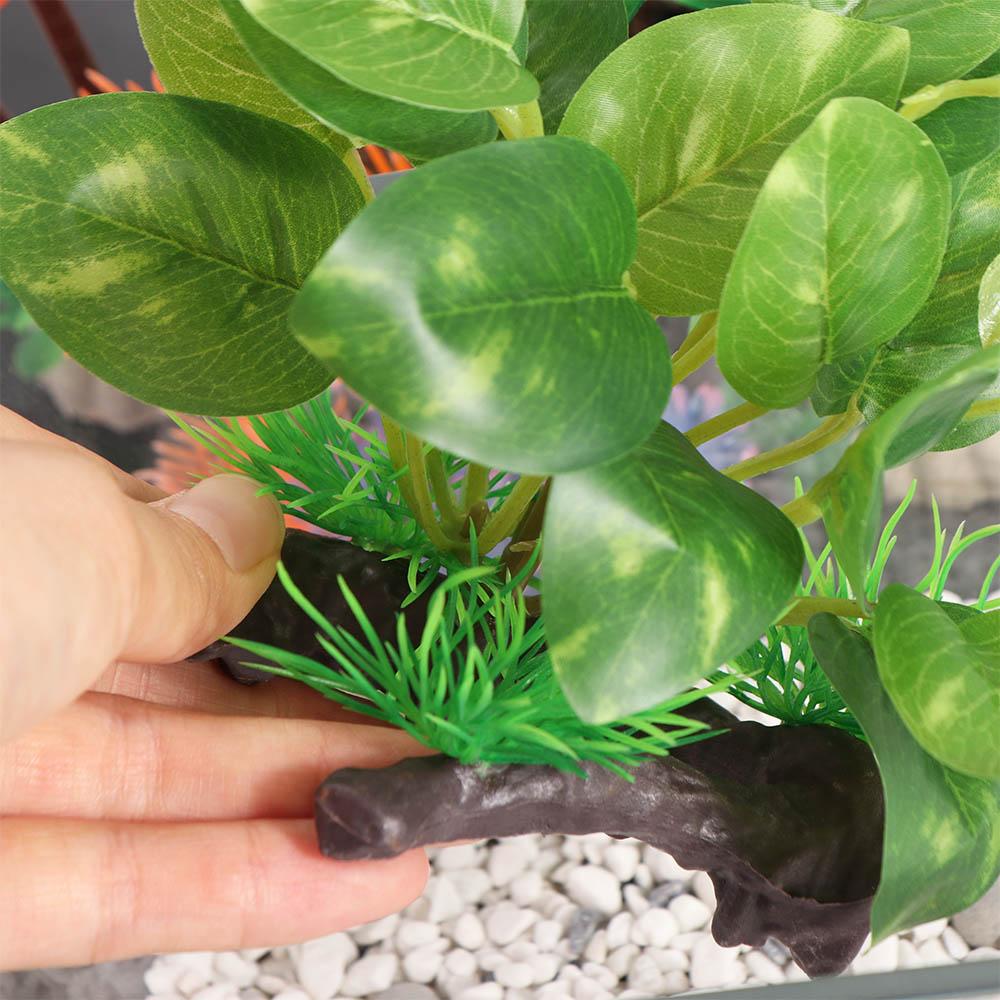 Plastic Aquarium Water Plants Small Underwater Plant Artificial Water Grass  Aquariums Landscape