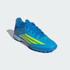 adidas F50 LEAGUE Turf Football Kids JR9017 Kids' Performance Sports Shoes Lucid Ray Blue / Team Solar Yellow 2 / Lucid Aquamarine