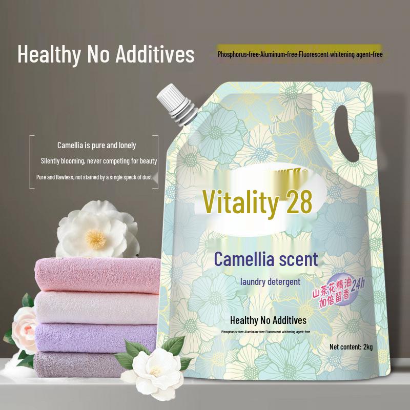 Long-lasting Fragrance and Color-Protecting Laundry Detergent