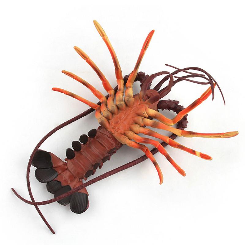 Marine Life Plastic Simulation Lobster Marine Animal Submarine Toy Figurine Decoration