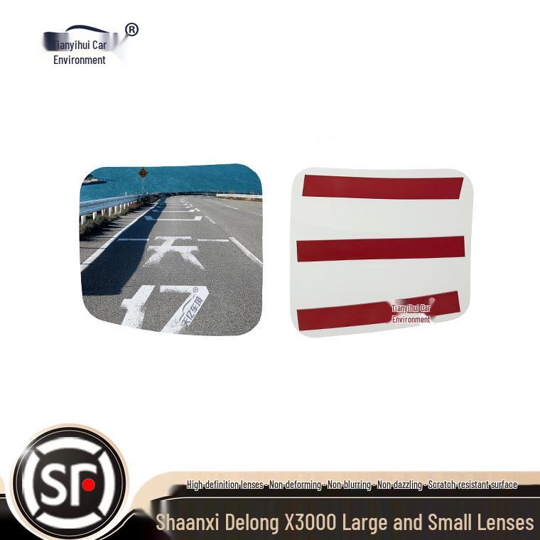 Shaanxi Delong X3000 Electric Heated Rearview Mirror Glass Accessory