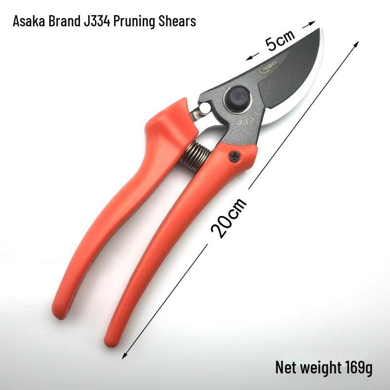 Asaka J334 Labor-Saving Pruning Shears for Fruit Trees and Gardening J334