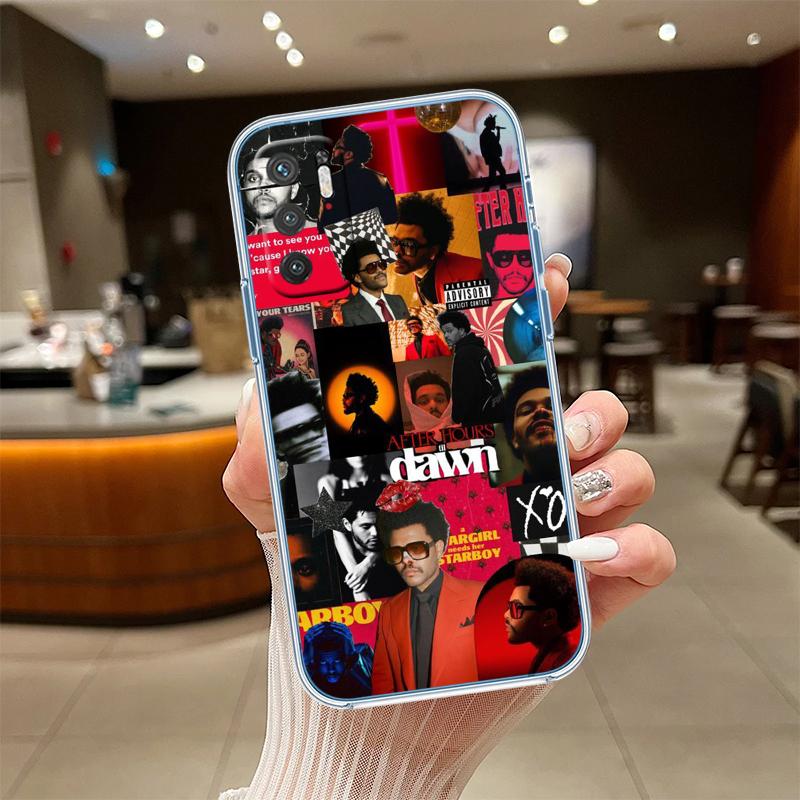 RE60 The Weeknd Transparent Phone Case for Motorola Moto G7 G8 G9 G84 G85 G73 G24 G15 Z2 Play Power Plus