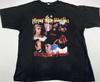 Three 6 Mafia Vintage Schwarz Kurzarm T-Shirt QT6862