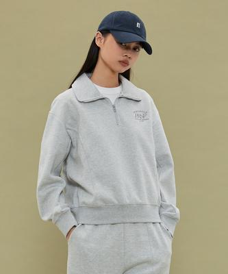 PRO-SPECS Cushion Fabric Half-Zip Top Wn-F822