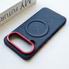 Stylish Magnetic Frosted Vegan Leather Cover For Honor Magic8 Pro Air Magic 8 Pro Air/Wireless Charging Shockproof Funda