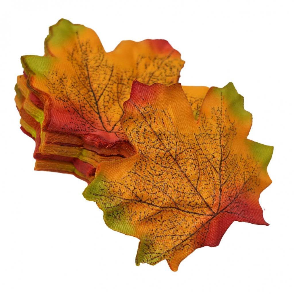 Simulation Props Maple Leaves DIY Fake Halloween Multicolour