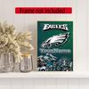 Philadelphia Eagles Customize Your Name Diamond Painting Round Diamond Diy Frameless Holiday Artwork Suitable For Home Office Wall Decoration