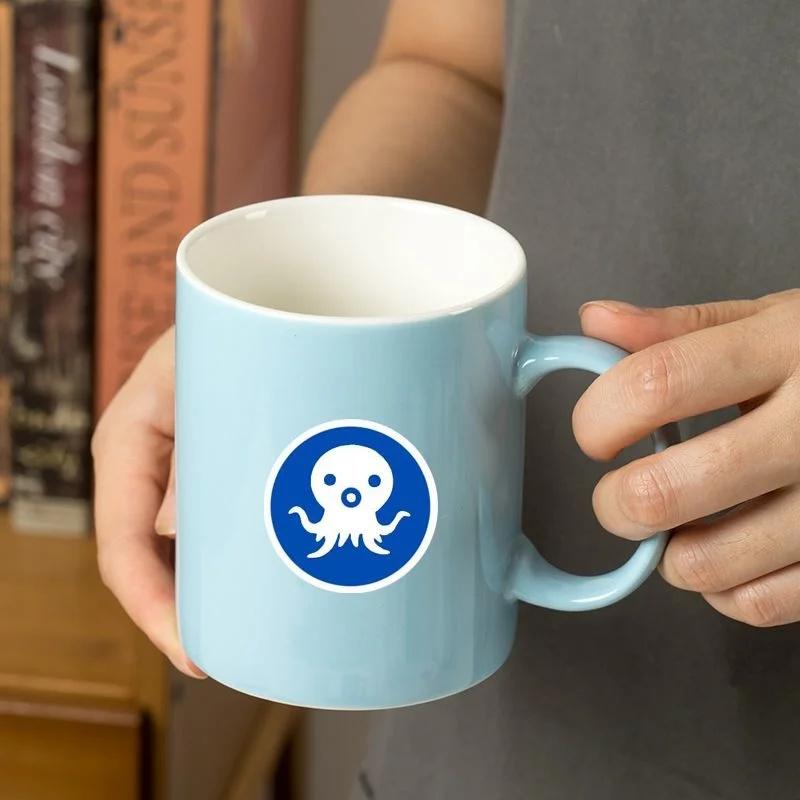 

Каваи Голубая Кружка Октонавты Керамическая Чашка для Кофе и Воды Аниме Мультфильм Оригинальная Чашка Креативный Детский Детский Подарок на День Рождения Рождество 301-400ml