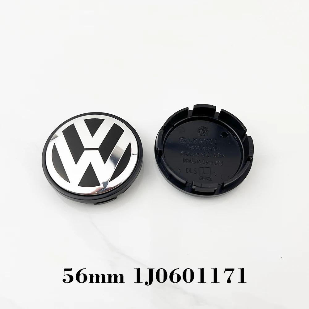 Für Volkswagen 4 Stück 56/65/70/76mm Auto Radnabenkappe Nabenkappe VW Polo Golf Käfer Touran Caddy Tiguan Bora GTI R Passat
