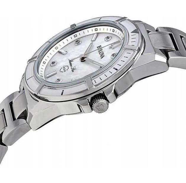Часы Bulova Women'S Marine Star Diamond 96P201