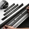 1Set Car Door Decals Carbon Fiber Threshold Anti Scratch For Mercedes Benz AMG Smart W205 C300 W203 W206 W108 W124 W126 W140