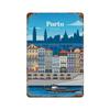 Amsterdam London Iceland Bali Travel Poster Metal  Sign Plaque Retro Plates For Club Man Cave Bar Hotel Cafe Wall Decor