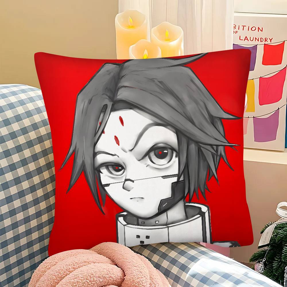 Pc Popular SSignalis Horror Game Anime Pillow Case Fashion Square Pillowcase Bedroom Sofa Room Ins Decoration Leisure