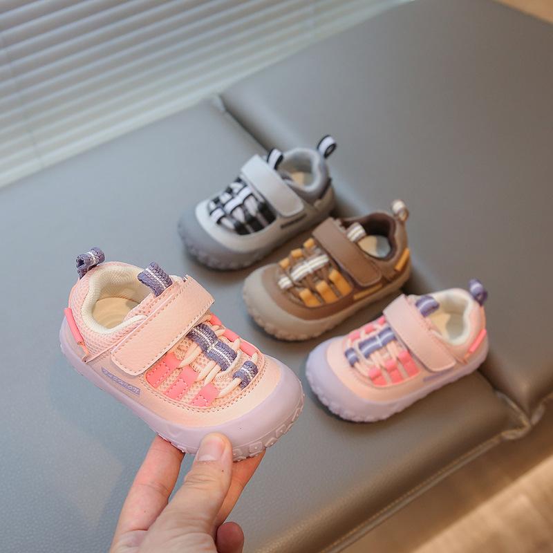 Infant Toddler Walking Shoes, Mesh Fabric Children's Shoes, Anti-slip Soft Sole, Boys' and Girls' Shoes