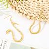 Orecchini Pendenti Serpente Cartone Animato Anime Boa Hancock Prop Cosplay Gioielli Pendenti Orecchini Regali Carini per Feste per Donna Ragazze