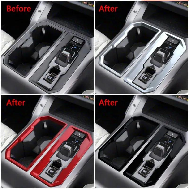 For 2026 Toyota Rav4 Car Interior Gear Shift Panel Frame Cover High Configuration Wildlander Accessories