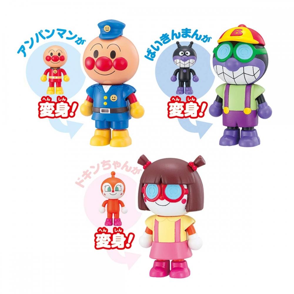 Anpanman Anpanman Transforms with a Magnet (target Age: 3 Years Old or Older)
