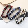 Punk Rock Biker 316L Stainless Steel Mens Bracelet Fashion Zircon Bike Bicycle Chain Jewellery Pulsera Hombre Acero Inoxidable
