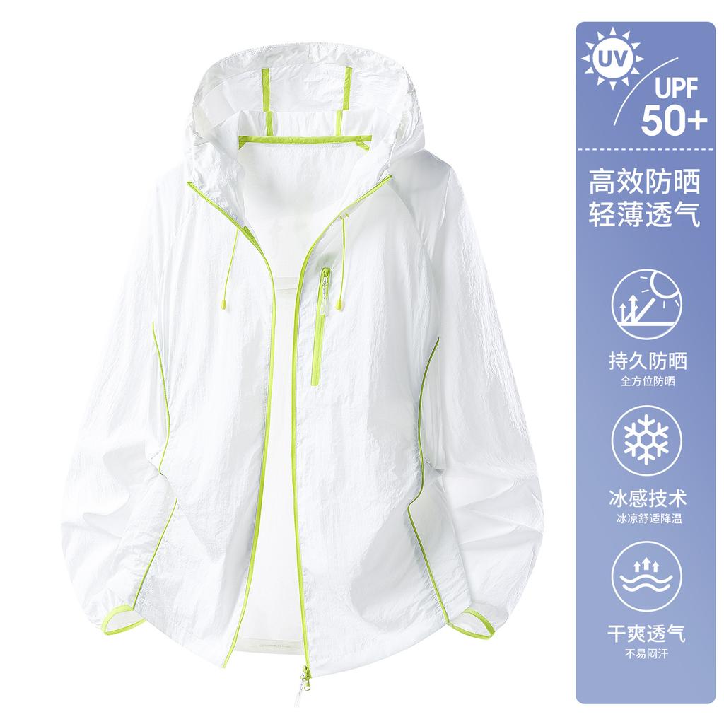 Sunscreen clothing women's 1011 new summer UV protection ice silk cool outdoor mountaineering light breathable jacket