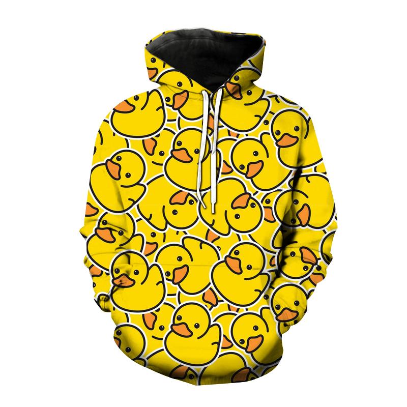 Fun Wild Animal Art Full Print Hoodie, Men Multiple Cute Animal Pattern Sweatshirt, Daily Wear Plus Size Long Sleeve Casual Hooded Top
