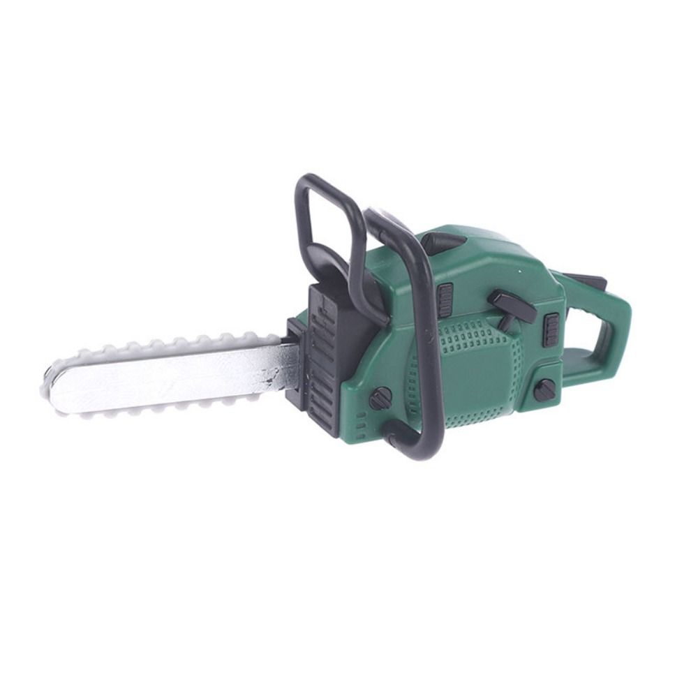 Doll Accessories Miniature Chain Saw Garden Tool Dollhouse Lawn Mower  Toy