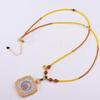 Tibetan Incense Pendant: Ash Medicine Mud Zhakiram Rope, Modern Chinese Style, Elegant Bestie Gift