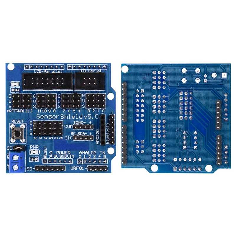 V5 Sensor Shield Expansion Board Shield For Arduino UNOR3 V5.0 Electronic Module Sensor Shield V5 expansion board
