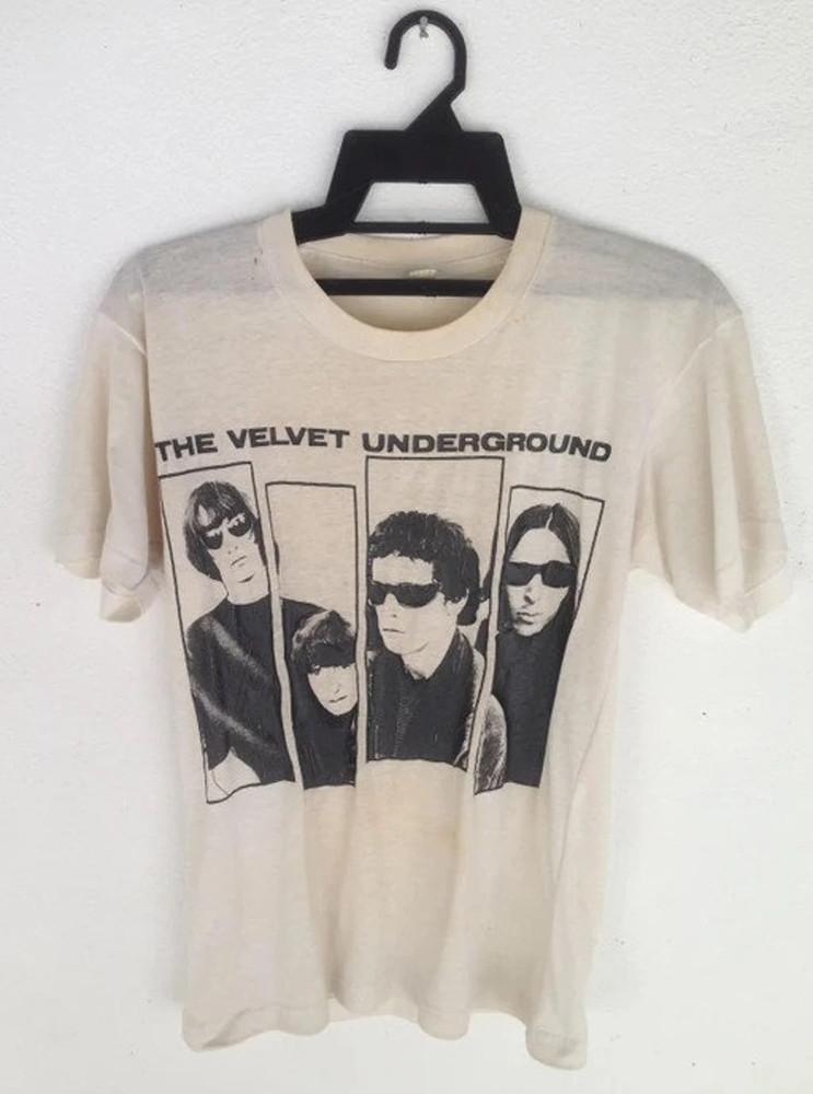 The Velvet Underground Members T Shirt Full Size Unisex T-Shirt